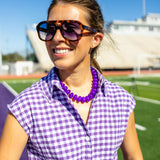 Adrienne Gingham Top