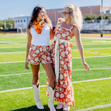 Terracota Flower Andrea Shorts