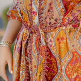 Stella Patch Maxi Dress