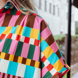 Poplin Colorful Top