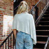 Jailene Asymmetric Cape Top
