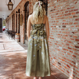 Yvette Sweetheart Neck Sleeveless Maxi Dress