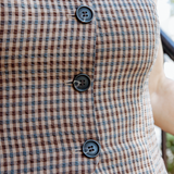 Diana Gingham Top