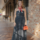 Muse Stitch Smocked Maxi Dress