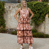 Tiered Midi Dress