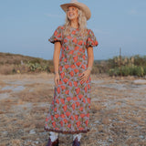 Deidre Dress Fan Toss