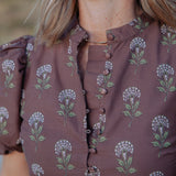 Chocolate/Olive Mini Dress