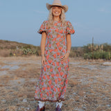 Deidre Dress Fan Toss