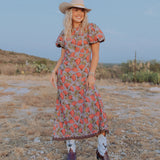 Deidre Dress Fan Toss
