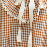 Sienna Gingham Mini Dress