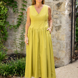 Lemon Grass Maxi Dress