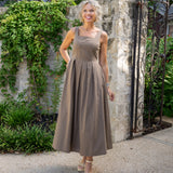 Mocha Mousse Maxi Dress