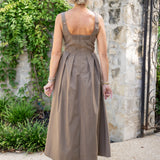 Mocha Mousse Maxi Dress