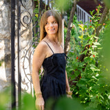 Black Bow Mini Dress