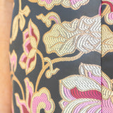 Black Floral Mini Dress