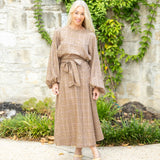 Apollinaire Plaid Dress