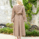 Apollinaire Plaid Dress