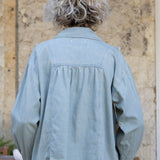Tattered & Ruffled Top