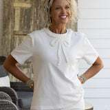 Pearl Bow T-shirt