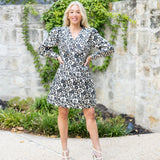 Olivia Jacquard Dress