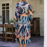 Geo Maxi Dress