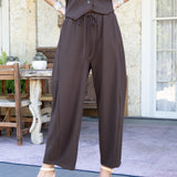 Chocolate Travertine Pant