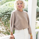 Mocha Reaglan Sweater
