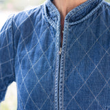 Denim Quilted Jacket