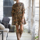 Wallflower Chocolate Mini Dress