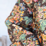 Wallflower Chocolate Cotton Puffer
