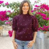 Wine Sweater