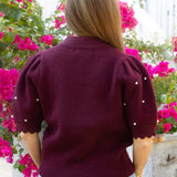 Wine Sweater