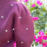 Wine Sweater
