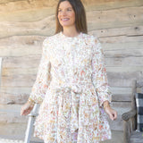 Storybook Tier Mini Dress