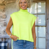Citrine Sleeveless Sweater