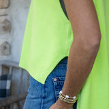 Citrine Sleeveless Sweater