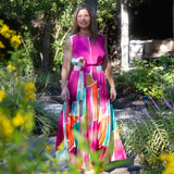 Brantley Maxi Dress Stained Glass