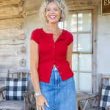 Most Wanted Cardi - Red
