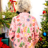 Christmas Button Down