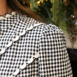 Black & White Gingham Maxi