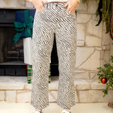 Zebra Vintage Straight Jean