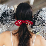 Fan Bow Scrunchie