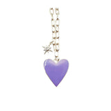 Purple Heart Necklace