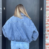 Denim Bomber Jacket