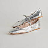 Silver Metallic Slipper