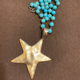 Turquoise Star Necklace