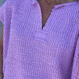 Lavender Sleeveless Sweater