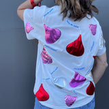 Valentine Kiss Tee