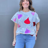 Valentine Kiss Tee