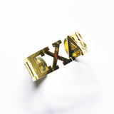 Gold Gameday Cuff